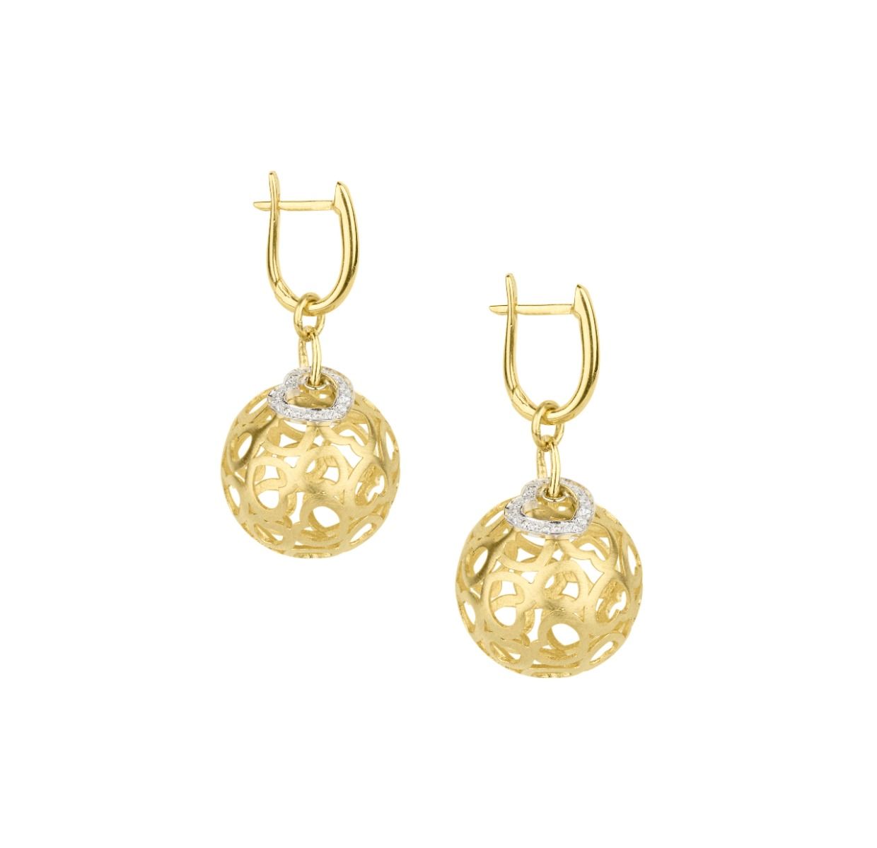 World of Love Earrings [18K Gold] 