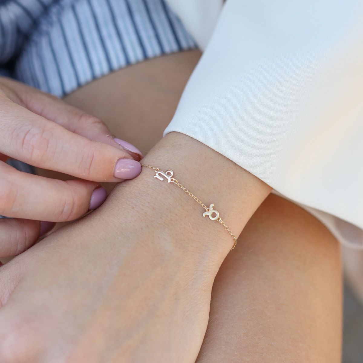 Helena Zodiac Bracelet [18K Gold Vermeil]