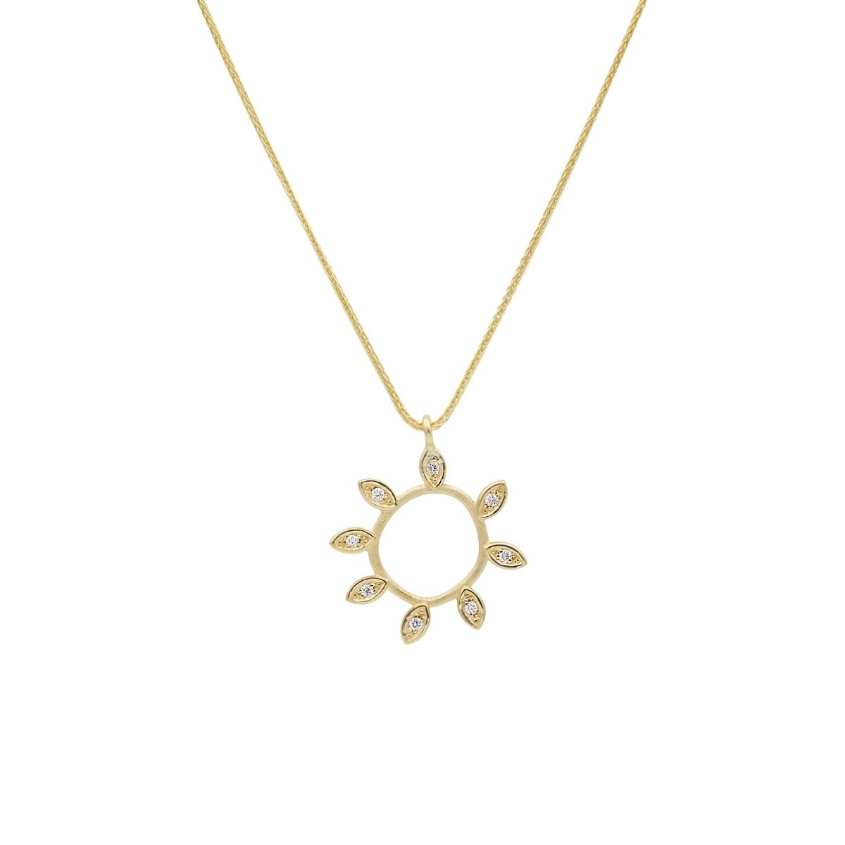 Center of My Universe Necklace [18K Gold]