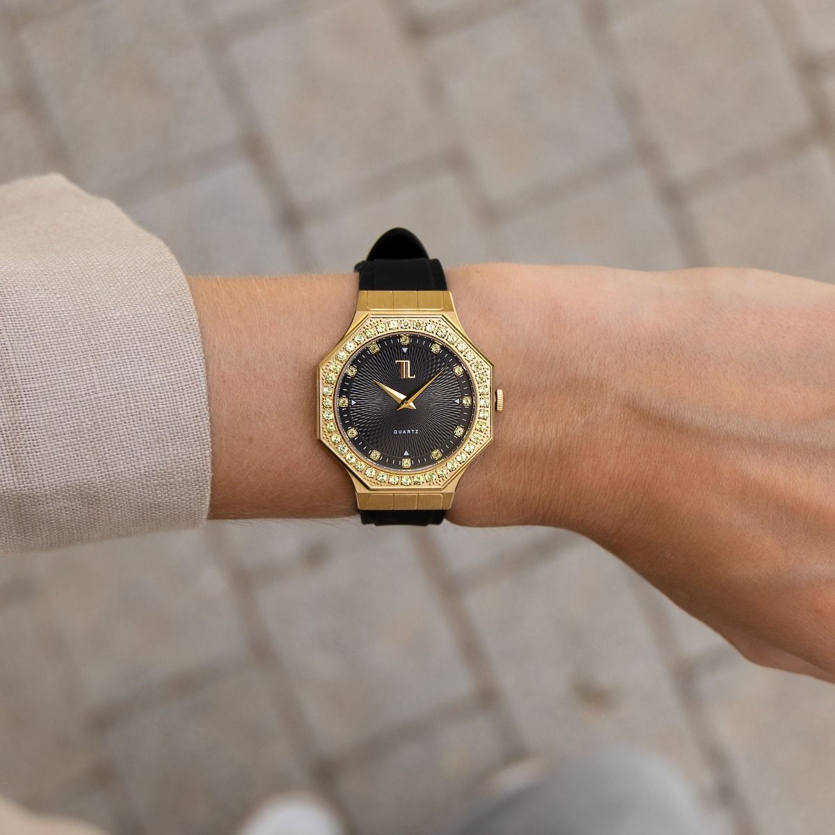 Talisa August Peridot Watch