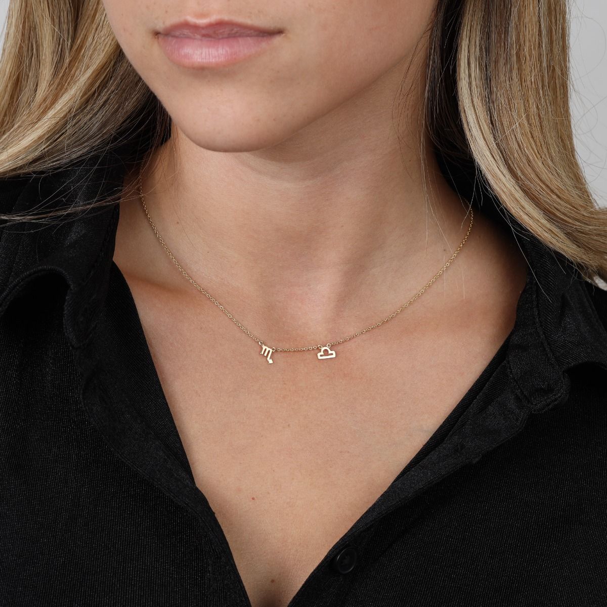 Helena Zodiac 14 Karat Gold Necklace for Her - Talisa Helena Zodiac 14 Karat Gold Necklace for Her - Talisa