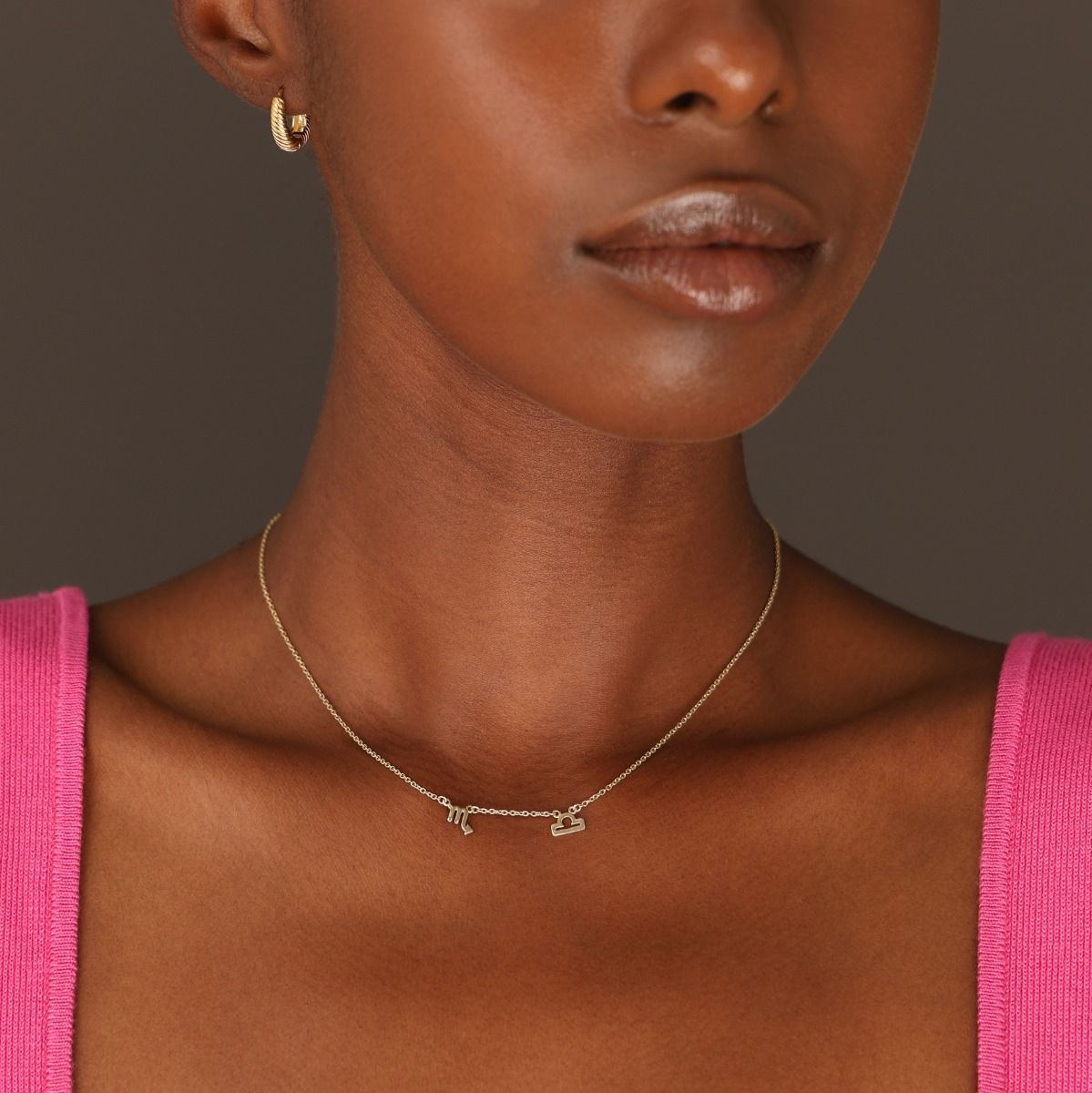 Helena Zodiac 14 Karat Gold Necklace for Her - Talisa Helena Zodiac 14 Karat Gold Necklace for Her - Talisa