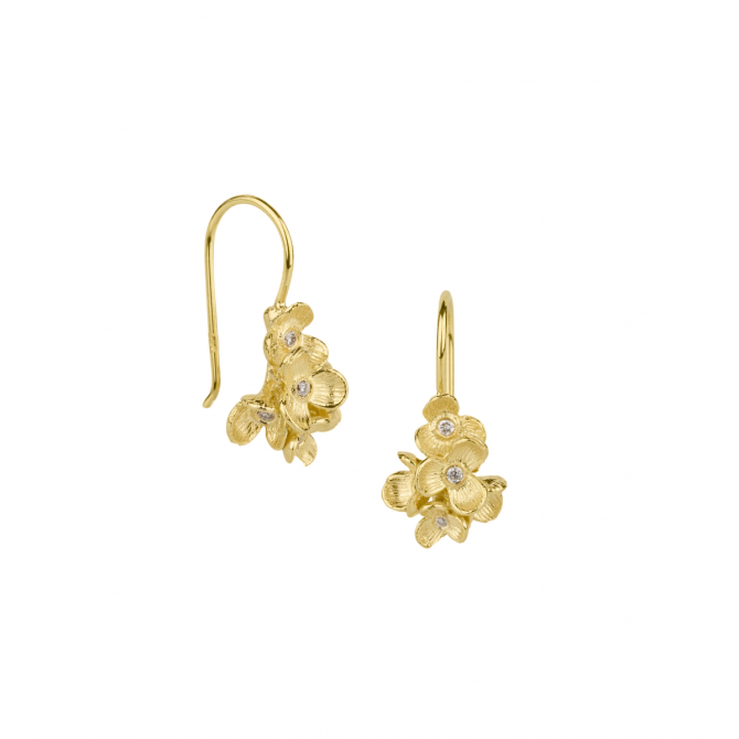 Blooming Bouquet Earrings [18K Gold]