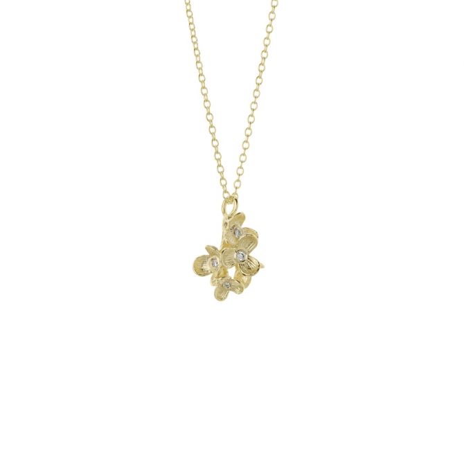 Blooming Bouquet Necklace [18K Gold]