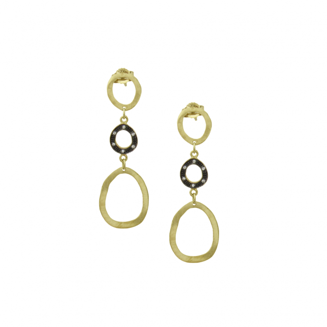 Love Link Earrings [18K Gold]