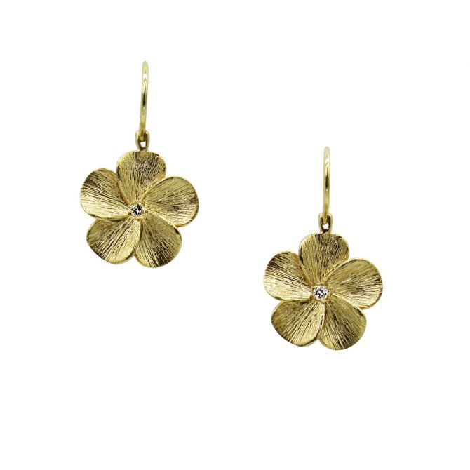Buttercup Blossom Earrings [18K Gold]