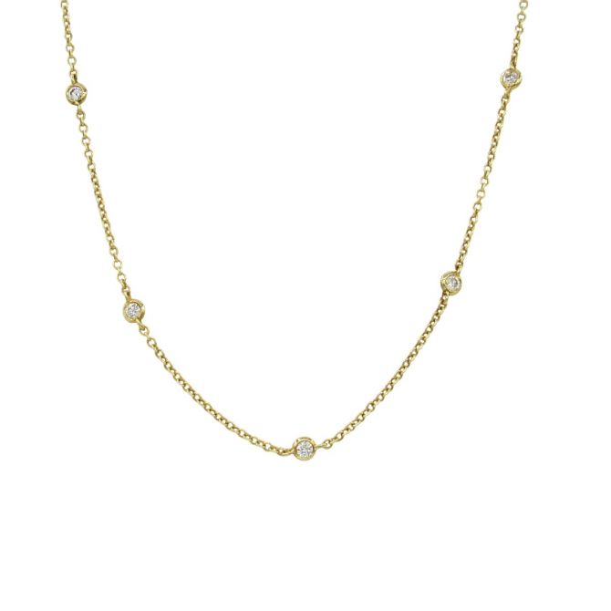 Balanced Necklace [18K Gold]