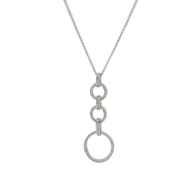 Forever Bound Necklace [18K White Gold]