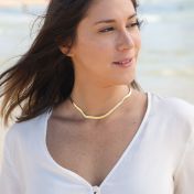 Harmony Herringbone Necklace [18K Gold Vermeil]