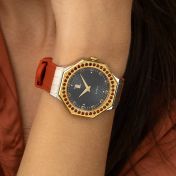 Talisa January Garnet Watch