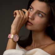 Talisa October Pink Sapphire Watch