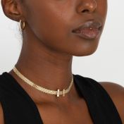 Enchanted Bars Milanese Chain Necklace [18K Gold Vermeil]