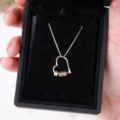 Delicate Ties of the Heart Name Necklace [14 Karat Gold]