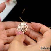 Treasured Place Map Necklace [18K Gold Vermeil]