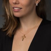 Sacred Spot Map Necklace [18K Gold Vermeil]