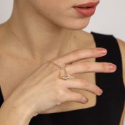 Delicate Ties of the Heart Name Necklace [14 Karat Gold]