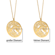 Talisa Map Necklace [18K Gold Vermeil]