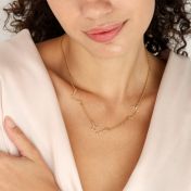 Ella Zodiac Diamond Necklace [18K Gold Vermeil]