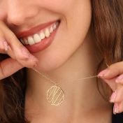 Tied Together Map Necklace [18K Gold Vermeil]