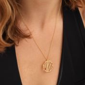 Tied Together Map Necklace [18K Gold Vermeil]