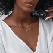 Helena Diamond Zodiac Necklace [14 Karat Gold]