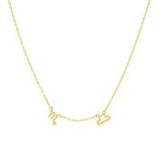 Helena Zodiac Necklace [18K Gold Vermeil]