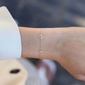 Helena Zodiac Bracelet [14 Karat Gold]