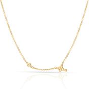 Helena Diamond Zodiac Necklace [18K Gold Vermeil]