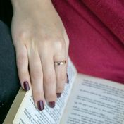 Talisa Stars Birthstone Ring [10K Gold]