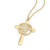 Sacred Spot Map Necklace [14 Karat Gold]