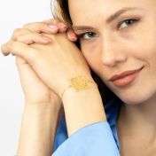 Treasured Spot Map Bracelet [18K Gold Vermeil]