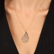 Threads Of Life Map Necklace [18K Gold Vermeil]