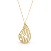 Threads Of Life Map Necklace [18K Gold Vermeil]