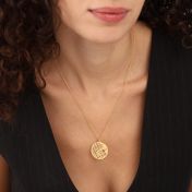 Talisa Map Necklace [18K Gold Vermeil]