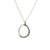 United Souls Black Rhodium Necklace [18K Gold]