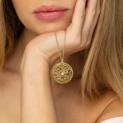 Talisa Map Necklace [18K Gold Vermeil]
