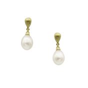Eternal Love Pearl Earrings [18K Gold]