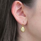Golden Loch Diamond Pave Earrings [18K Gold] 