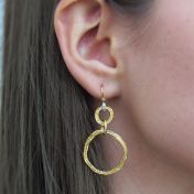 Timeless Trilogy Earrings [18K Gold] 