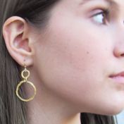 Timeless Trilogy Earrings [18K Gold] 