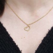 Heart of Gold Necklace [18K Gold]