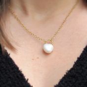 A Handle on Things Pearl Necklace [18K Gold]