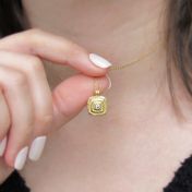 Four Corners Gold Necklace [18K Gold]