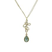 Eden Green Amethyst Necklace [18K Gold]