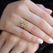 Sparks of the Soul Diamond Ring [14K Gold]