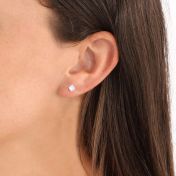 Round Diamond Stud Earrings - 0.6 ct [14 Karat Gold]