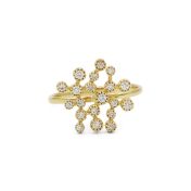 Sparks of the Soul Diamond Ring [14K Gold]