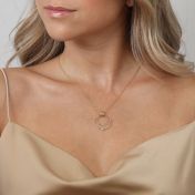 Spheres of Love Diamond Necklace [18K Gold Vermeil]
