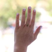 Swan Ring - 2 Names [10K Gold]