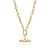 Destiny T Bar Name Necklace [18K Gold Vermeil]